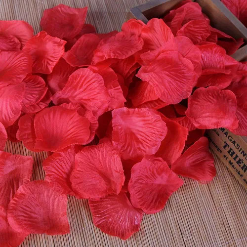 Miniatura 7 de Velas de té de rosa, 12 piezas hechas a mano delicadas velas de flores con 100 pétalos de rosa de seda, mini discos de vela para bodas, Rojo