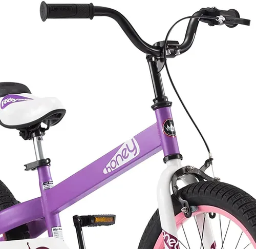 Miniatura 4 de Royalbaby Bicicleta Cubetube para niños de 3 a 9 años, bicicleta para niños pequeños de 12, 14, 16, 18 y 20 pulgadas, con ruedas de entrenamiento