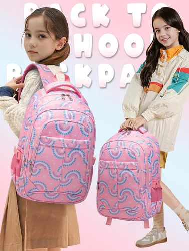 Miniatura 11 de BLUEFAIRY - Mochilas para niños y niñas, escuela primaria, jardín de niños
