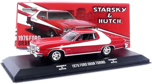 Miniatura 9 de Greenlight 86442 1976 Ford Gran Torino Starsky and Hutch Escala 1:43 Diecast