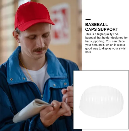 Miniatura 9 de Inserto de gorra de béisbol, 20 piezas, insertos de corona de gorra de béisbol para gorras de bola de perfil bajo, forro de gorras, acolchadas