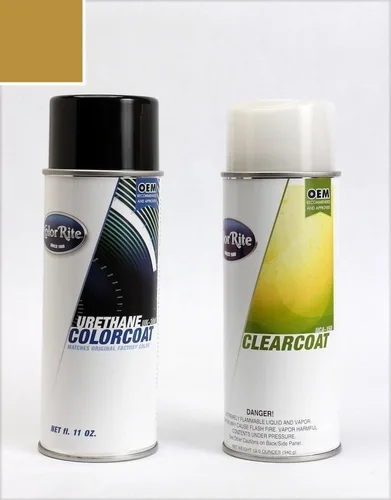 Miniatura 34 de Aerosol para pintura de retoque automotriz Mazda Miata, color beige metálico 11F, paquete todo incluido