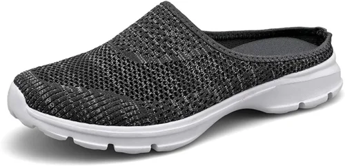 Miniatura 8 de ChicWind - Zapatillas de malla transpirable para mujer, estilo alpargatas, con espalda abierta, sin cordones