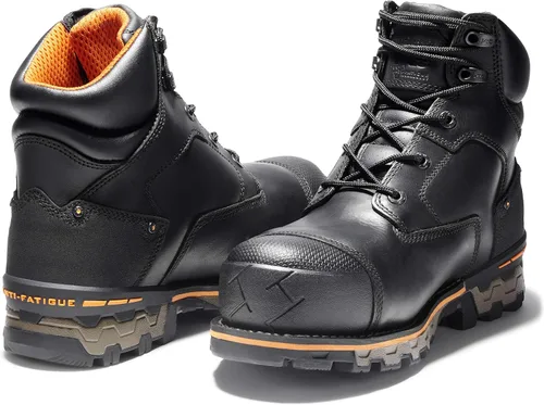 Miniatura 8 de Timberland PRO Botas de trabajo industriales para hombre de 6.0 pulgadas, Boondock, con puntera de composite, impermeables y aisladas
