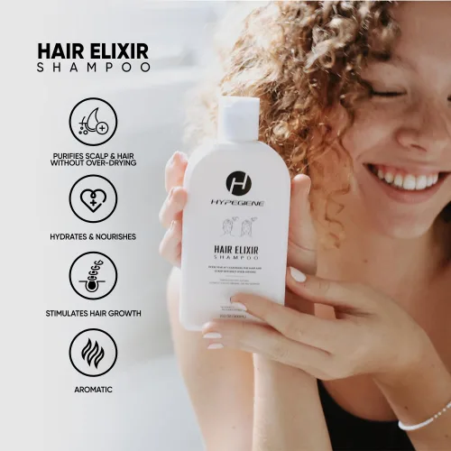 Miniatura 3 de Champú orgánico anticaspa – Nutre, repara y ayuda a fortalecer todo tipo de cabello – Sin parabenos, sin sulfatos – Champú hidratante de cúrcuma