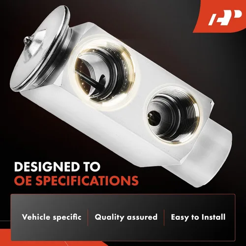 Miniatura 2 de A-Premium Válvula de expansión de CA compatible con Volkswagen Vanagon y BMW 325/325e/325i/M3/325iX/325e/318i/325is/735i/318is y Mercedes-Benz