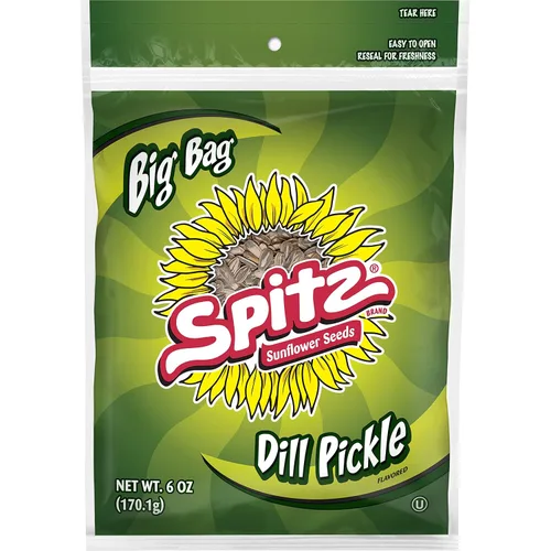Miniatura 4 de Spitz Cracked. Semillas de girasol sabor pimienta, 6 oz (12 unidades)