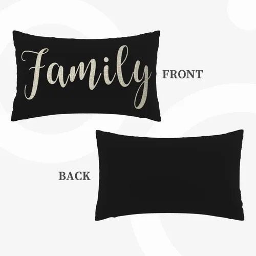 Miniatura 5 de NIDITW - Funda de cojín para sofá, decoración oblonga, 12.0 x 20.0 pulgadas