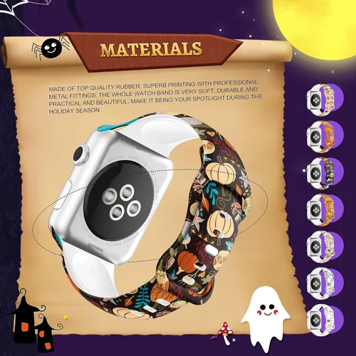 Miniatura 5 de Compatible 38mm Correas de Apple Watch para mujeres 40mm 41mm 42mm 44mm 45mm, correas iWatch para mujeres, pulseras de lunares, correa de Apple
