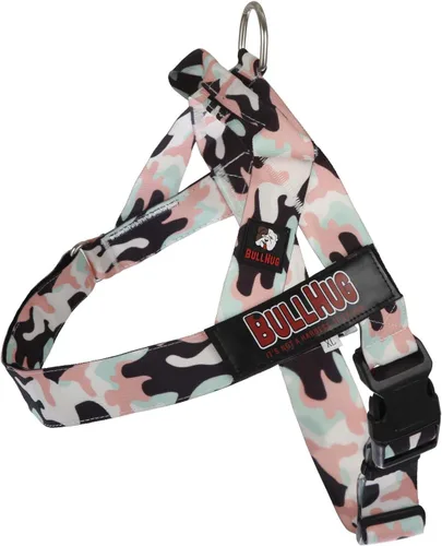 Miniatura 67 de BULLHUG Arnés ajustable para perro, sin tirones, sin estrangulamiento, para bulldogs ingleses, bulldogs franceses, pugs y razas de pecho ancho