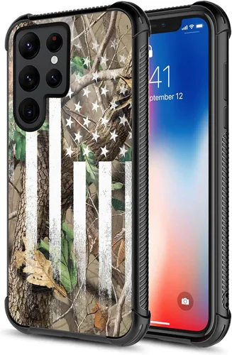 Miniatura 495 de CARLOCA Funda compatible con Samsung Galaxy S22 Ultra, diseño gráfico de Star Howling Wolfs Samsung Galaxy S22 Ultra, diseño gráfico, a prueba