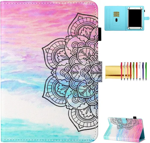 Miniatura 9 de Funda universal para tablet de 9.5 a 10.5 pulgadas, con soporte para lápiz capacitivo y ranuras para tarjetas de crédito para iPad de 9.7 pulgadas