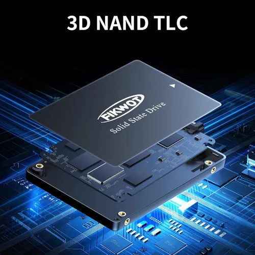 Miniatura 4 de Fikwot FS810 128GB SSD, SSD SATA III de 6 Gb/s de 2,5 pulgadas, unidades de estado sólido, hasta 560 MB/s, Flash NAND TLC 3D, SSD interno
