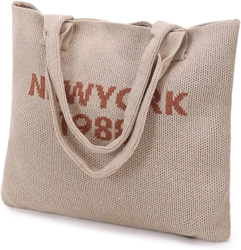 Miniatura 2 de ENBEI Bolsos de mano estéticos Bolsos de hombro Bolsos de mano de ganchillo Bolsos grandes Bolso de compras de hombro bolso grande bolso lindo