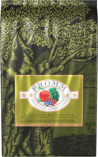 Miniatura 44 de Fromm Four-Star Nutritionals - Comida seca para perros con cordero y lentejas, receta de cordero, 4 libras
