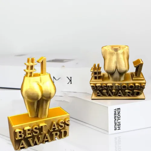 Miniatura 7 de Premio al mejor culo, figura de cuerpo femenino, escultura, decoración de trofeo, novedad traviesa cadera, trasero, estatua de resina, divertida
