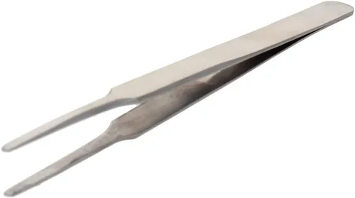 Miniatura 7 de Utoolmart ST-10 Pinzas de acero inoxidable micro magnéticas rectas y curvadas punta puntiaguda herramienta de mantenimiento para pinzas de pestañas