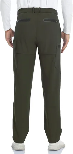 Miniatura 5 de sherelie Men's Snow Ski Pants Fleece Lined Hiking Pants Softshell Water-Resistant Cargo Pants