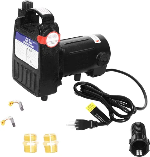 Miniatura 8 de Bomba de agua Bomba sumergible DC 12V Bomba de sumidero 1500 GPH Bomba de utilidad con interruptor-naranja