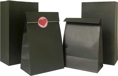 Artseen Bolsas de papel de recuerdo de fiesta para fiestas y celebraciones, bolsas de papel tratadas de 5.10 x 3.10 x 9.4 pulgadas (24 unidades)
