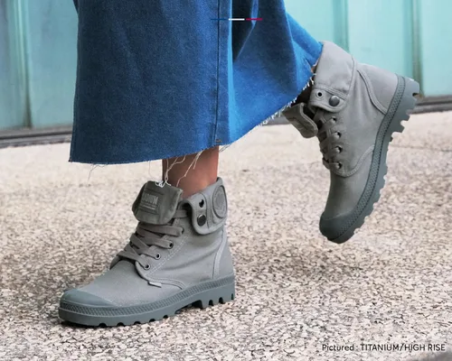 Miniatura 2 de Palladium Bota de lona holgada para mujer