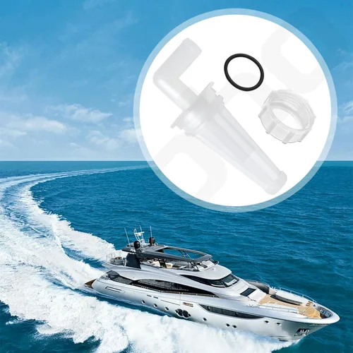 Miniatura 7 de 433190 0433190 - Filtro de combustible con juntas tóricas y tuerca de filtro de combustible 335112 compatible con Johnson Evinrude BRP V4/V6/60 Deg