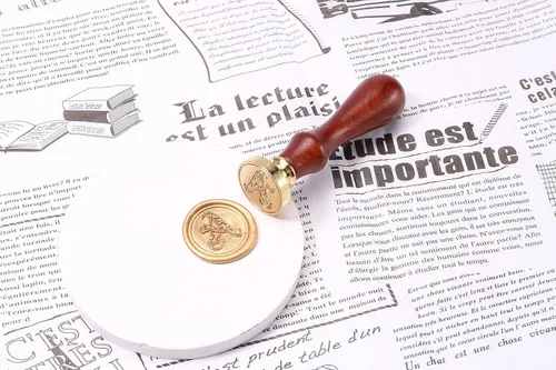 Miniatura 6 de Yoption Sello de cera del alfabeto gótico vintage, sello de cera, sello de cera para tarjeta de Acción de Gracias, sobre, envoltura de regalos