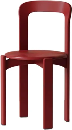 Miniatura 14 de Silla de comedor moderna y versátil, sillas de cocina con marco de madera apilable, silla lateral sin brazos, taburete para el hogar para habitación