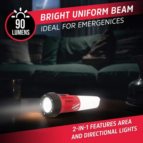 Miniatura 7 de Energizer WeatheReady - Kit de corte de energía con linterna LED 2 en 1, linterna frontal LED, IPX4 resistente al agua, baterías AA + AAA, estuche