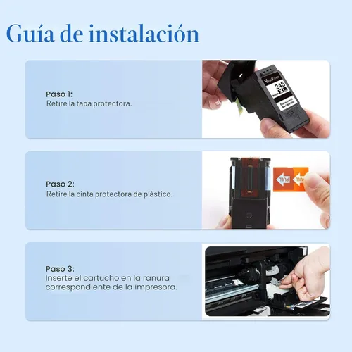 Miniatura 8 de Valuetoner Cartucho de tinta de repuesto 245XL para Canon 245XL 246XL Combo Pack PG-245XL CL-246XL para impresora Pixma TR4520 TR4527 MG2522 MG2520