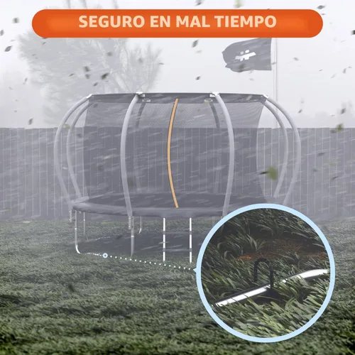 Miniatura 3 de Happin® Anclajes de suelo de alta resistencia de 12 pulgadas, estacas de jardín en U, estacas de tienda de campaña de alta resistencia, anclajes
