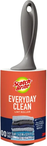 Miniatura 6 de Scotch-Brite Rodillo de Pelusa Limpieza Diaria, 95 Hojas, Removedor Multiusos de Pelo de Mascotas, Pelusa y Pelillos para Ropa, Muebles, Tapicería
