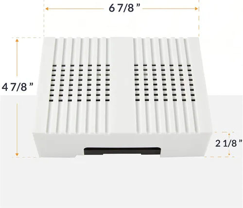 Miniatura 2 de Newhouse Hardware CHM4 timbre de puerta, Blanco