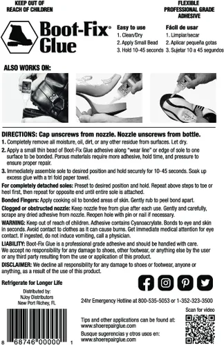 Miniatura 2 de Pegamento para calzado Boot-Fix: pegamento de reparación de calzado de calidad profesional