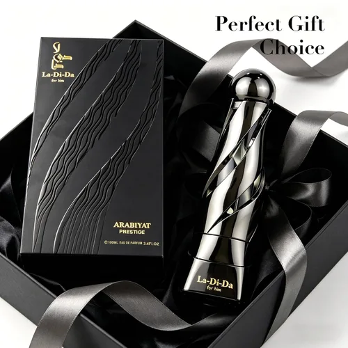 Miniatura 7 de A CENTER La Di Da Men Colonia 3.4 fl oz Fresh Spicy Gourmand Eau de Parfum bergamota, vainilla y ámbar aroma, regalo para él