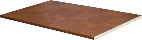 Miniatura 7 de Palace Imports Estante grande de madera maciza 100% solo para armario/armario/armario Kyle, color blanco