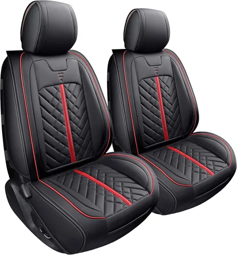 Miniatura 16 de Tomatoman Tacoma - Fundas de asiento delantero compatibles con Toyota Tacoma 2005-2022 2023 2024 2025 2026 Camiones Access Crew Extended Double Cab