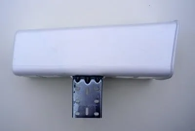 Tubo de periódico para buzón - Soporte de periódico de plástico blanco estándar - Tubo de periódico para buzón