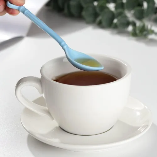 Miniatura 9 de Juego de 6 cucharas demitasse de cerámica para café, postre, té, helado