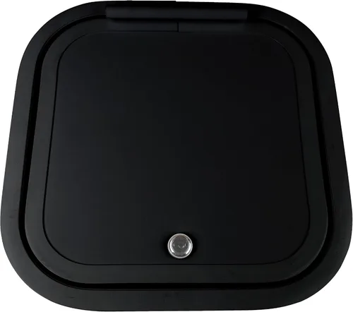 Miniatura 7 de Puerta de equipaje RV de 12 pulgadas de ancho x 12 pulgadas de alto con esquinas redondeadas y cerradura para vehículos recreativos, puertas