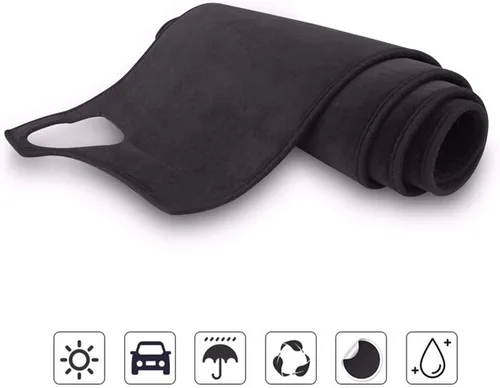 Miniatura 8 de Alfombrilla para Toyota Land Cruiser Prado J120 2003-2009 Pantalla baja de conducción derecha tablero cubierta tablero tablero pad alfombra alfombra