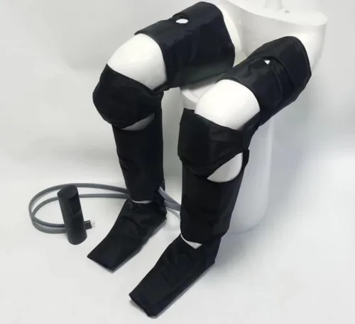 Miniatura 8 de FSA Masajeador de piernas de compresión de aire para circulación y alivio del dolor, botas de compresión de piernas completas con correas