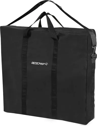 Miniatura 11 de REDCAMP Bolsa de almacenamiento para mesa plegable, bolsa de transporte impermeable con asas para mesa plegable de picnic, camping, tarjetas