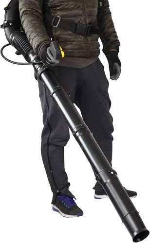 Miniatura 6 de Soplador de hojas de gas, soplador de mochila de motor de patio de 2 ciclos de 52 cc, potente soplador comercial de 530 CFM para patio, césped