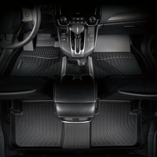 Alfombrillas de TPE para Toyota Highlander 2014-2019 7 y 8 asientos, protección para todo tipo de clima, forros de piso de automóvil resistentes,