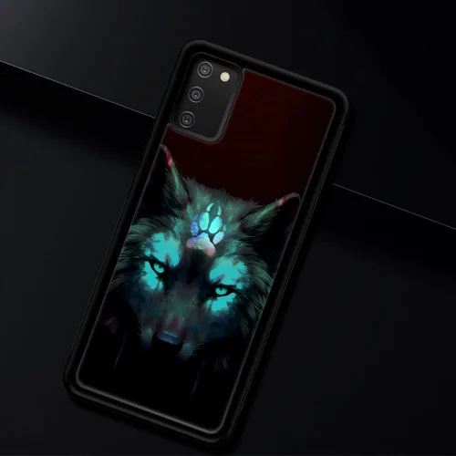 Miniatura 7 de CARLOCA Funda compatible con Samsung Galaxy S20 FE, diseño gráfico de identidad negro espiritual lobo, a prueba de golpes, antiarañazos