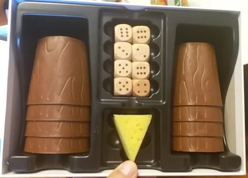 Miniatura 3 de Juego de mesa El Ladrón de Queso Juego de fiesta para que la familia descubra quién roba el queso Roles ocultos y engaño A partir de 8 años