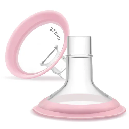 Miniatura 22 de Maymom MyFit - Protector de pecho grande con diseño de dos piezas de 1.102 in para extractores de leche Medela; ideal para brasier manos libres;