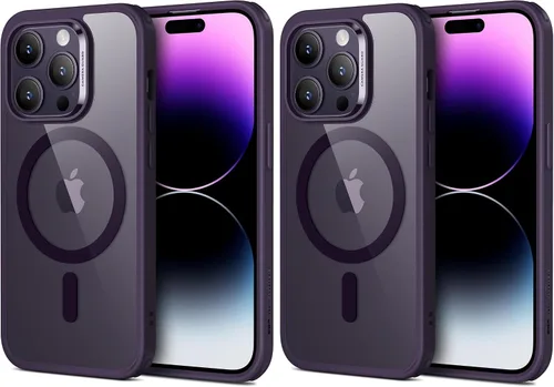 Miniatura 27 de ESR Funda para iPhone 15, compatible con MagSafe, protección de grado militar, resistente al amarillamiento, parte trasera resistente a