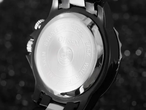Miniatura 7 de blanco señoras relojes de trabajo 7 colores LED luz mujeres cuarzo reloj de moda impermeable analógico reloj
